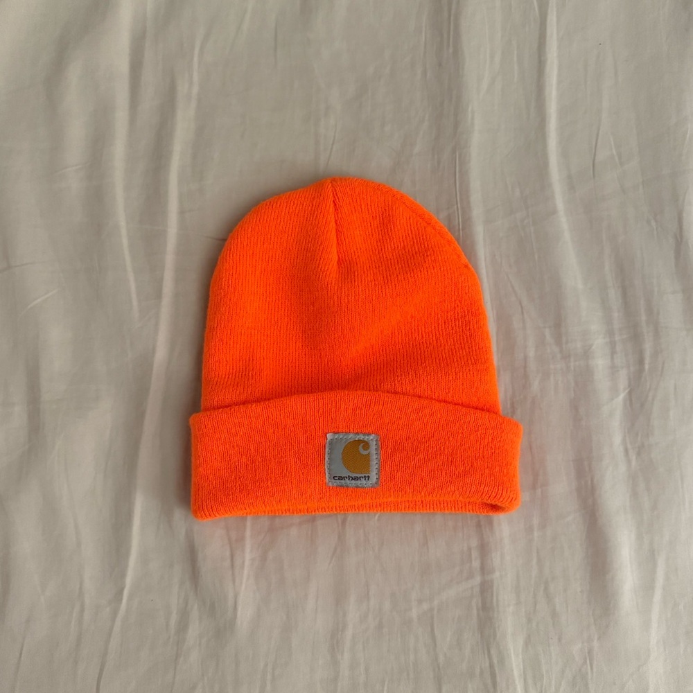 Carhartt Blaze Orange Knit Hat